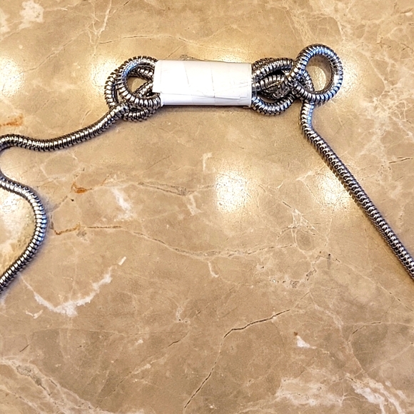 Bebe Cobalt Blue/Silver Rhinestoned Crossbody/Clutch - Picture 8 of 16